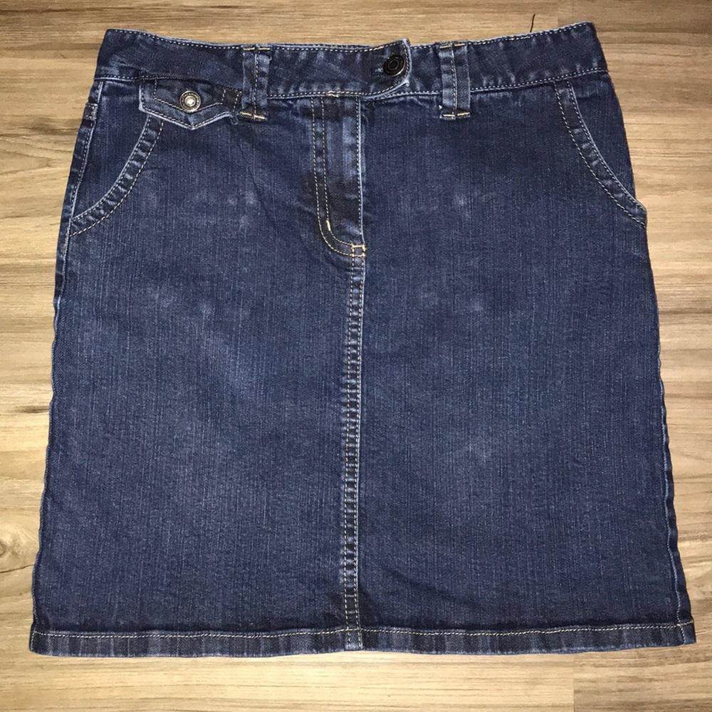 Ann Taylor Jean skirt
